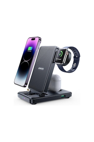 Joyroom 4 İn 1 Katlanabilir Şarj İstasyonu Lightning
