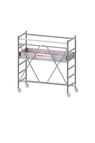 Alüminyum İskele 2 x 2 = 4 Mt Teles.01