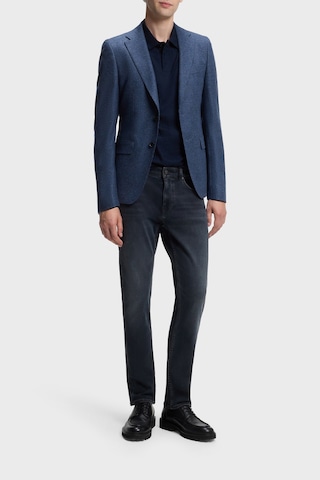 Boss Pamuklu Slim Fit Düz Paça Jeans Erkek Kot Pantolon 50571822 407 Lacivert