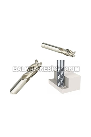 2 MM Parmak Freze HSS Freze Ucu