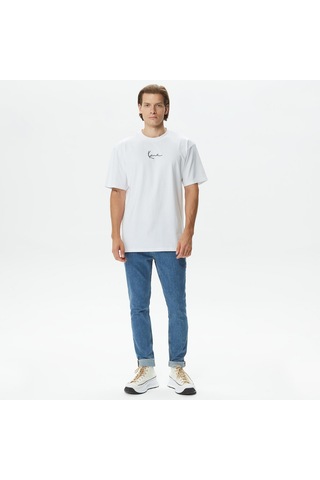 Karl Kani Small Signature Erkek Beyaz T-shirt 026 Kkmq12002 2800324