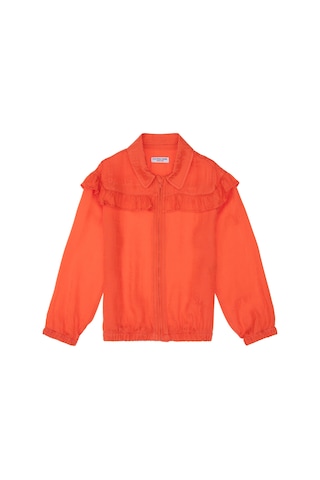 U.s. Polo Assn. Kız Çocuk Nar Çiçeği Dokuma Mont 50299776-vr239 Nar