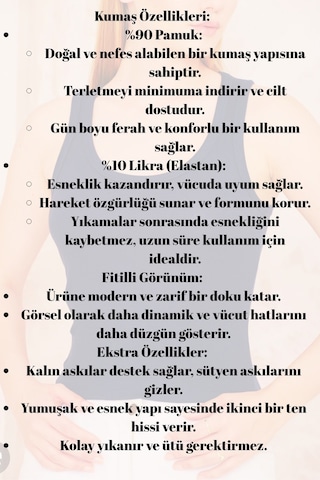 Mrmpro Kadın Lacivert Fitilli Görünümlü Kalın Askılı Basic Atlet Body %95 Pamuk Lacivert