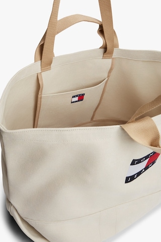 Tommy Hilfiger Tjw Wave Flag Orta Boy Kadın Bej Tote Çanta-15717