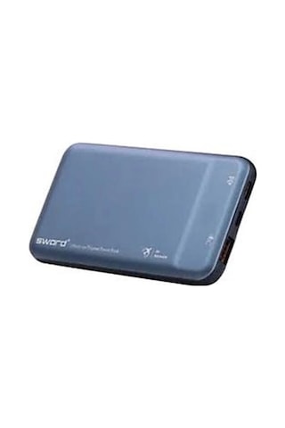 Sword 10f53 10.000mah Gray Hızlı Şarj Powerbank Kdo Diğer