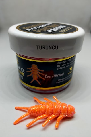 Renatbaits Peynir Kokulu Yüzen Silikon Taş Böceği Alabalık Yemi