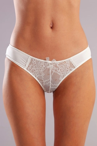 Golshan Gala A Plus Beyaz Dantelli Mini Slip Külot Beyaz