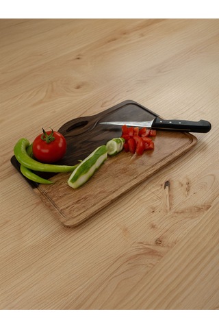 Ahşap Çanta Kesme & Sunum Tahtası