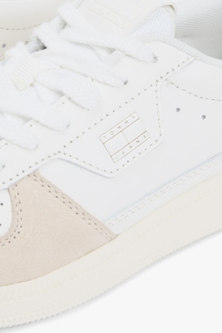 Tommy Hilfiger The Greenwich Edge Kadın Beyaz Deri Sneaker-13414 Beyaz