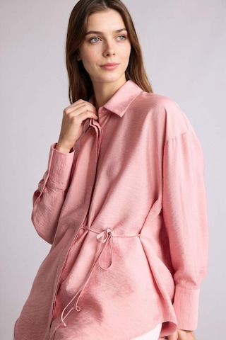 Defacto Regular Fıt Uzun Kollu Tunik H7820ax26smpn623 Pembe-pn623