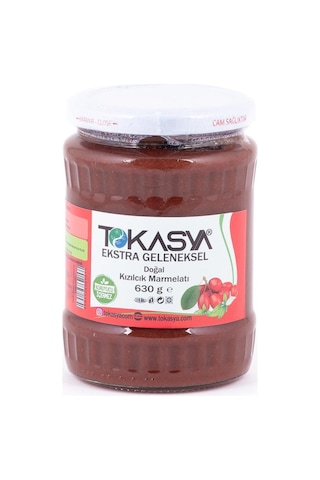 Tokasya Doğal Kızılcık Marmelatı 630 G