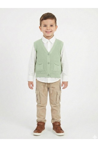 Xo Kids Erkek Çocuk 4lü Alt Üst Takım 2-5 Yaş 12210 Lacivert