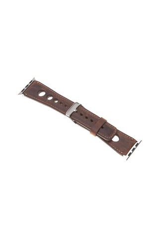 Alpıne Heritage Saddle Hakiki Deri Apple Uyumlu Watch Kordonu - 44/45/46/49mm