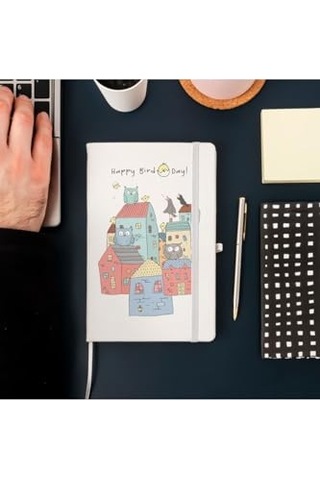 Birdday Not Defteri 13 Cm X 21 Cm Ölçülerinde 100 Yaprak Çizgili Defter