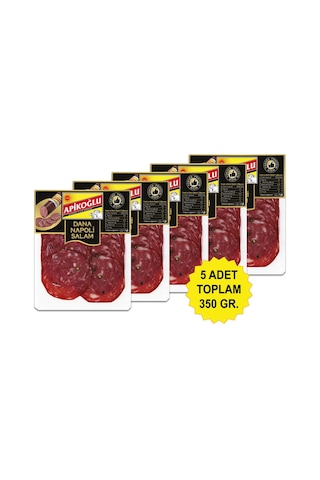 Dana Napoli Salam 70 Gr. Beşli Paket Toplam 350 Gr.