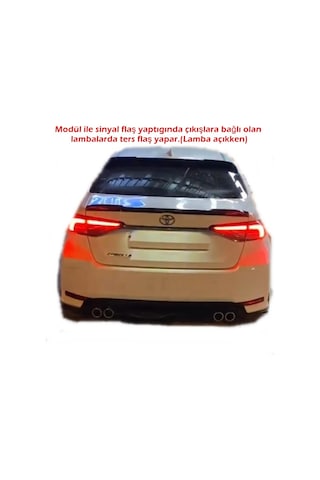 Sinyal Tersleyici Modül Sinyal Ve Parkların Ters Cakışması Uyumlu