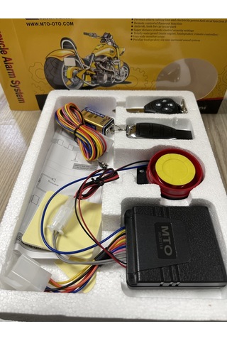 Motosiklet Alarm 122 Desibel Mercedes Anahtarlı Kaliteli