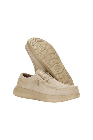 Oxford Klasik Erkek Hd.41975-265 Hey Dude Wally Comf Suede Tan Taba