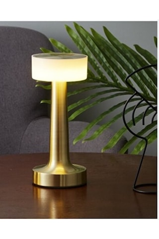 Ct 8436 Cata Denver Şarjli Masa Lambası 3 Renk Beyaz