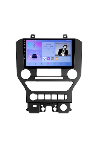 Ford Mustang 2015-2021 Android Multimedya Carplay Android Auto Navigasyon Kameralı 4gb Ram 64gb 9"