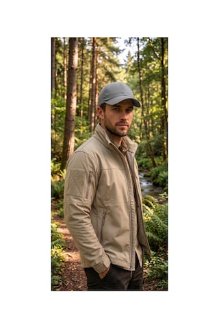 Gonca Şapka-hasan Dulundu Su İtici Kumaş Outdoor Spor Kep Unisex Şapka Gri