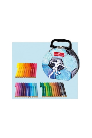 Faber-Castell Futbol Topu Eğlenceli Keçeli Kalem 33'lü