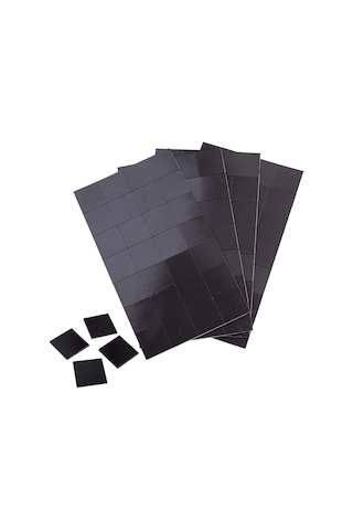 Hobialem 3m Yapışkanlı Etiket Magnet Tabaka Mıknatıs 30 Parça - 3x3 Cm Magnet