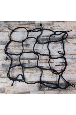 Kask Filesi Siyah 40x40 Siyahtokalı SİYAH