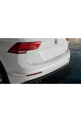 Volkswagen Tiguan Formlu Krom Bagaj Alt Çıta 2016- Üzeri Paslanm N11.1190