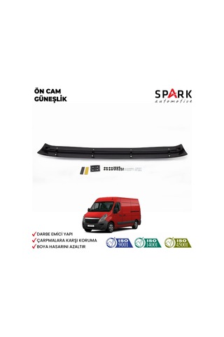Opel Movano 2010-2019 Yıl Aralığı Uyumlu Ön Cam Güneşlik