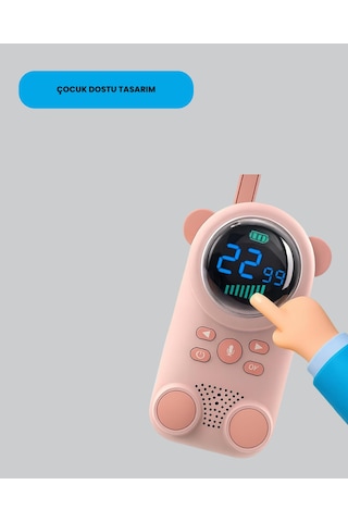 Lcd Ekranlı Bebek M2 Telsizi - Lisinya