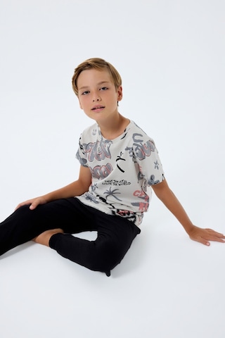 Rolypoly Erkek Çocuk Gri Pijama Takım Rp3746-c-v1
