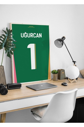 Uğurcan 1 Poster Tablo Ahşap Çerçeveli