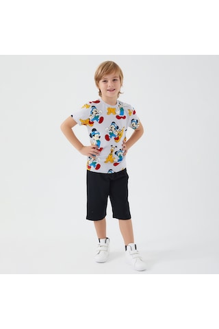 Mickey Mouse D4794-3 Çocuk  Gri Alt Üst Takım