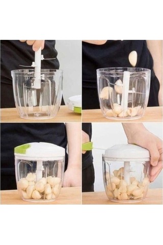 Mithra Life 5 Bıçaklı İpli Plastik El Rondosu Mıt1023 Çok Renkli