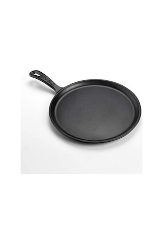 Döküm Krep/pizza Tavası, Yuvarlak 26cm, Metal Saplı Tasarım