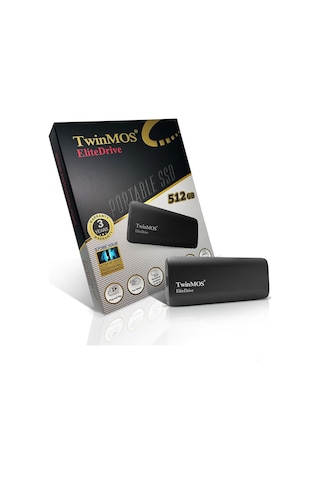 Twinmos Elite Drive 512 GB USB 3.2 Type-C Taşınabilir SSD
