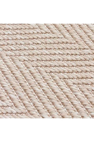 Mono 02 Beıge Kaymaz Tabanlı Kilim