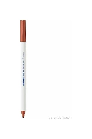 Edding 4600 Kahverengi Kumaş Boyama Kalemi T-shirt/tekstil Pen