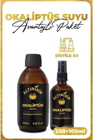 %100 Doğal Okaliptüs Suyu Toniği 250+100ml