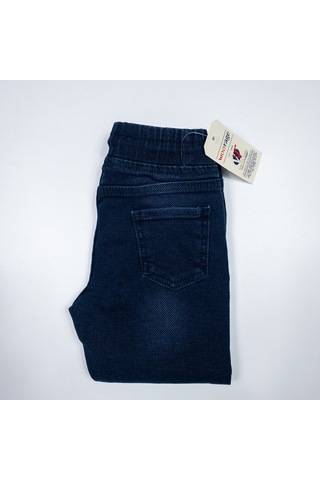 Momikon Erkek Çocuk Beli Lastikli Jean Pantolon Lacivert