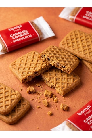 Bompi Karamelli Speculoos Tek Paketli Bisküvi 1300 G 245 Adet