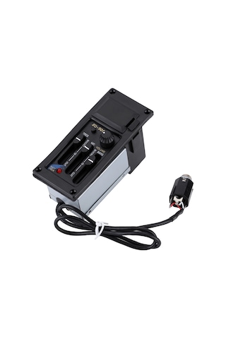 Suofeng Eq-505r Gitar Ton Ve Ses Ayarlayıcı, Geniş Frekans Aralığı, 9v Pil İle Çalışır Pil Dahil Değil