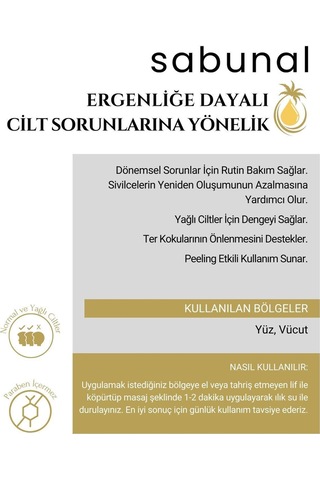 Sabunal Çörek Otu Sabunu - Doğal - Ferahlatıcı ve Sivilce Karşıtı Sabun 100 G