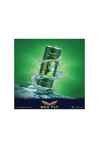 Max Fly Mojito Enerji İçeceği 250 Ml 24 Adet