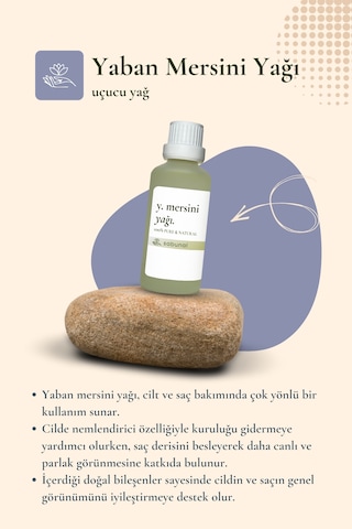 Sabunal Yaban Mersini Yağı 50 ML Doğal Cilt Bakım Yağı