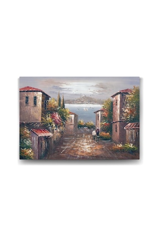 Eski İstanbul Sokakları Tablo - 75x50cm
