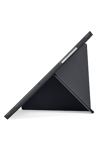 Samsung Galaxy Uyumlu Tab A11 Plus Kılıf Tri Folding Kalem Bölmeli Katlanabilir Standlı Pu Deri Yumuşak Kapak