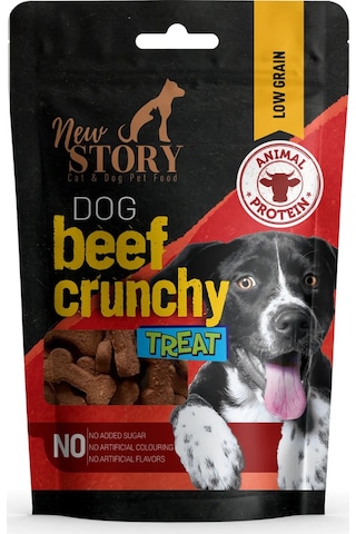 Dog Beef Crunchy 12x80gr. Biftekli, Köpek Ödül Maması