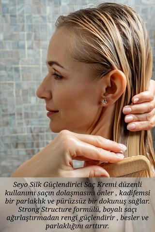 Seyo Silk Güçlendirici Saç Maskesi 200 ML